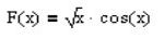 Вычислить производную функции<br />  f(x) = √(x) + cos(x)
