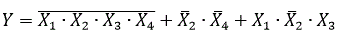 По заданному алгоритму нарисовать схему в базисе 2И-НЕ,2ИЛИ-НЕ, НЕ на элементах серии К561.