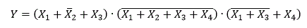 По заданному алгоритму нарисовать схему в базисе 2И-НЕ,2ИЛИ-НЕ, НЕ на элементах серии К561.