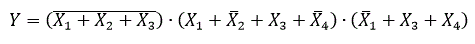 По заданному алгоритму нарисовать схему в базисе 2И-НЕ,2ИЛИ-НЕ, НЕ на элементах серии К561<br /> <b>Вариант 14</b>