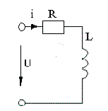 Дано: U = 100 В, f = 100 Гц, R = 50 Ом, L = 0.05 Гн Определить силу тока в цепи.