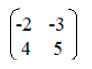 <b>Задание №2 </b> <br />Дана матрица А. Вычислите 2А<sup>3</sup> - 3А<sup>2</sup> непосредственно и используя приведение матрицы А к диагональному виду.  Вычислите e<sup>At</sup><br /> <b>Вариант 13</b>