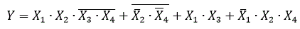 По заданному алгоритму составить схему в базисе НЕ, 2И-НЕ,  2ИЛИ-НЕ на микросхемах серии К561.<br /> <b>Вариант 15</b>