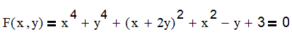 Многомерная оптимизация<br /> Методом Ньютона найти с точностью ε=10<sup>-4</sup> минимум функции<br /><b>Вариант 3</b>