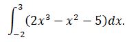 <b>5)</b><br />Вычислите определенный интеграл.