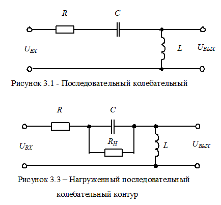 Расчет резонансных схем