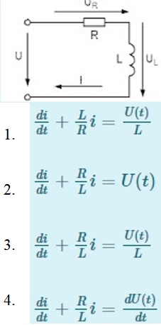 Дифференциальное сопротивление для цепи имеет вид <br /><b>Выберите один ответ:</b>