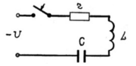 Цепь с последовательно соединенными r, L и С включается под постоянное напряжение U. Укажите параметры цепи, соответствующие апериодическому режиму установления тока в цепи. <br /><b>Выберите один ответ:</b> <br />1. r = 100 Ом, L = 1 Гн, С = 1111 мФ <br />2. r = 20 Ом, L = 0,1 Гн, С = 500 мкФ <br />3. r = 100 Ом, L = 1 Гн, С = 625 мкФ <br />4. r = 100 Ом, L = 0,1 Гн, С = 1000 мФ