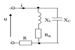 Определить емкость конденсатора С в момент резонанса токов, если: R<sub>к</sub> = 40 Ом, Х<sub>L</sub> = 10 Ом, f = 200 Гц. <br />а) 5 мкФ <br />б) 80 мкФ <br />в) 10 мкФ <br />г) 1 мкФ 