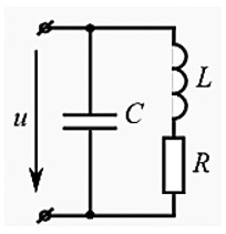 Определить действующее значение тока в цепи, если u(t) = 115 – 25sin(ωt), 1/ ωC = R = ωL = 10 Ом. 