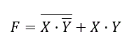 С помощью интегральной схемы мультиплексора реализовать следующую логическую функцию<br /><b>Вариант 8</b>