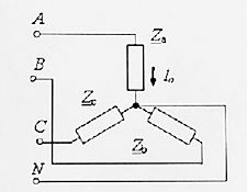 В трехфазной цепи фазный ток Ia = 5 А, то линейный ток IA равен… <br />1.	5 А <br />2. 8.6 А <br />3. 2.88 А  <br />4. 7 А  <br />5. 15 А  <br />6. 2 А