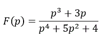 <b>Синтез пассивных двухполюсников</b> <br /> В табл. 1.1 приведены выражения входных функций пассивных двухполюсников F(p). Проверить реализуемость и осуществить реализацию заданной функции цепи, принимая F(p) = Z(p) или F(p) = Y(p). В качестве метода реализации использовать разложение на простые дроби и представление в виде цепных дробей. Изобразить полученные схемы, указав значения их параметров.<br /><b>Вариант 20</b>