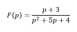 <b>Синтез пассивных двухполюсников </b> <br /> В табл. 1.1 приведены выражения входных функций пассивных двухполюсников F(p). Проверить реализуемость и осуществить реализацию заданной функции цепи, принимая F(p) = Z(p) или F(p) = Y(p). В качестве метода реализации использовать разложение на простые дроби и представление в виде цепных дробей. Изобразить полученные схемы, указав значения их параметров.<br /><b>Вариант (в таблице 1.1) 1</b>