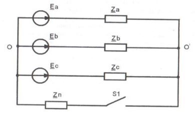 1. Записать мгновенные значения фазных ЭДС генератора <br />2. Записать мгновенные значения линейных напряжений генератора <br />3. Записать комплексы действующих значений фазных и линейных напряжений генератора. <br />4. Полагая, что сопротивление нулевого провода ZN=0 Рассчитать <br />4.1. Комплексные значения фазных токов IA, IB, IC <br />4.2. Ток в нулевом проводе IN. <br />4.3. Полную и активную мощность нагрузки. <br />5. Трехфазная система не имеет нулевого провода. Рассчитать <br />5.1. Фазные напряжения на нагрузке UAн, UBн, UCн. <br />5.2. Токи в фазах нагрузки IA, IB, IC. <br />5.3. Убедиться, что ток в нулевом проводе IN=0; <br />5.4. Построить векторно-топографическую диаграмму для этого режима. <br />6. Нулевой провод имеет сопротивление ZN. Рассчитать: <br />6.1. Напряжение на нулевом проводе Uo’o.  <br />6.2. Фазные напряжения на нагрузке UAн, UBн, UCн. <br />6.3. Токи в фазах нагрузки IA, IB, IC. <br />6.4. Ток в нулевом проводе двумя способами: по первому закону Кирхгофа и по закону Ома. <br />7. Нулевой провод разомкнут. Фазы нагрузки соединены треугольником (ZAB, ZBC, ZCA). Рассчитать: <br />7.1. Токи в фазах нагрузки IAB, IBC, ICA. <br />7.2. Линейные токи нагрузок IA, IB, IC. <br />7.3. Построить ВТД режима, располагая линейные напряжения генератора в виде звезды. <br />7.4. Найти полную S и активную P мощности нагрузок.<br /> <b>Вариант 30</b>